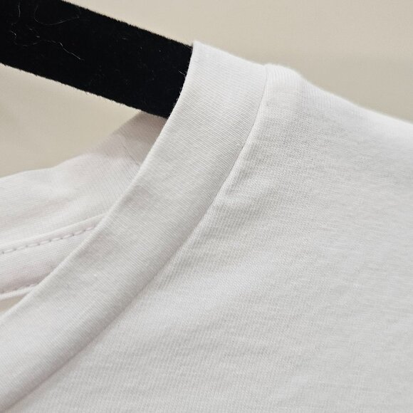 Karl Lagerfeld "C'est La Vie" Paris Rhinestone Graphic White Shirt Size (M) - Picture 8 of 14